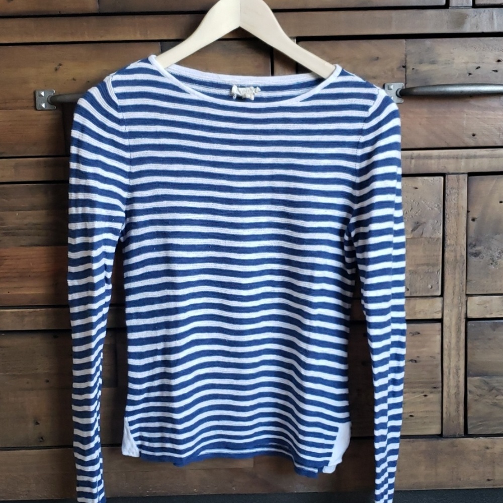 Eileen Fisher Bateau Neck Top Size XS